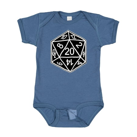 

Inktastic 20 Sided Black Dice Gift Baby Boy or Baby Girl Bodysuit