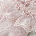thumbnail image 7 of LYMAYTER 0-12Y 4 Pack ‌Kids Socks Girls Ruffle Eyelet Princess Socks Solid Color Breathable Dance Socks, 7 of 7