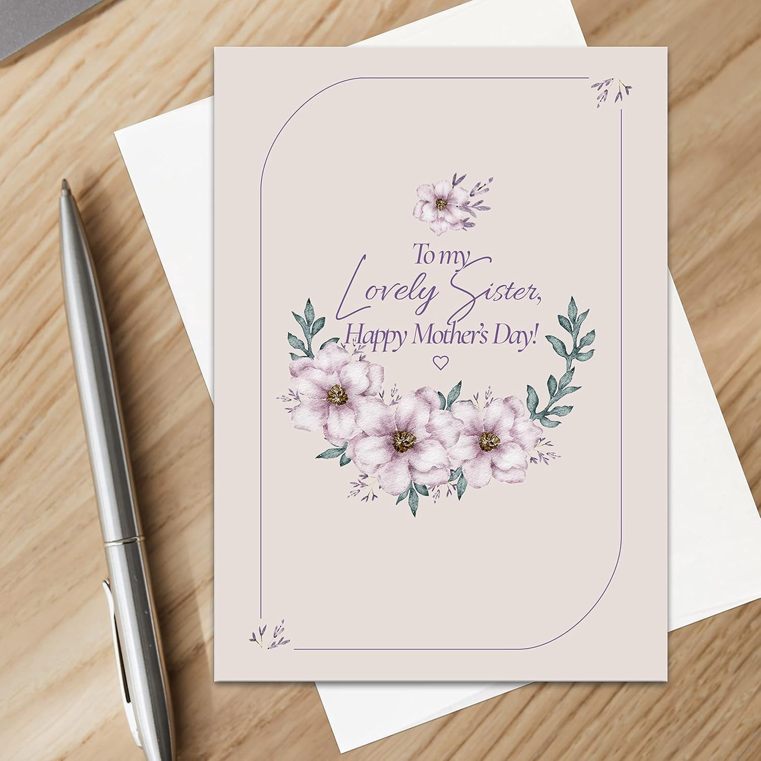 Christian Mother's Day Card for Sister | Mother's Day Gift for Sister (Pack of 12)