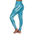 thumbnail image 3 of Effete Feline Claw Marks Scratch High Waist Yoga Leggings (AOP), 3 of 4
