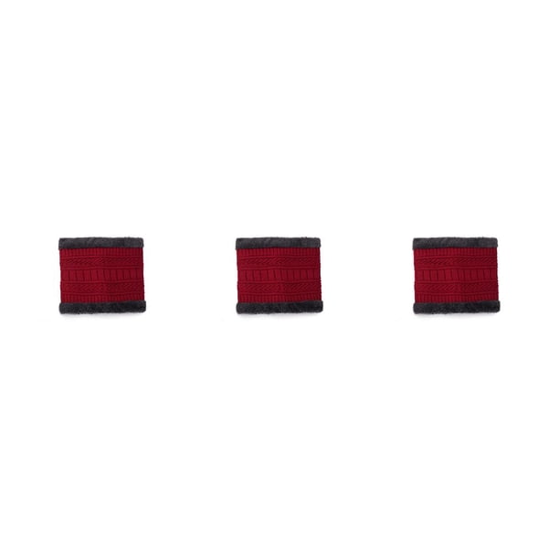 Jumpingount Calentador de cuello Bufandas de equitación de lana Cuellos para clima frío Kit de disfraz de polaina Equipo de protección Suministros de Type1 NO1 Jumpingount CBP390275
