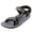 Green, variant on Men's Hiking Sandals Arch Support Casual Sandals Male Outdoor Flat Walking Sandals Open Toe Athletic Shoes Green