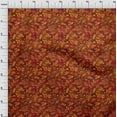 thumbnail image 3 of oneOone Cotton Jersey Brown Fabric Batik Fabric For Sewing Printed Craft Fabric By The Yard 58 Inch Wide, 3 of 4