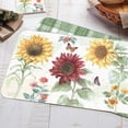 thumbnail image 2 of Wipe-Clean Reversible Placemats - Set of 2 - Made in the USA - Sunflower Splendor, 2 of 8
