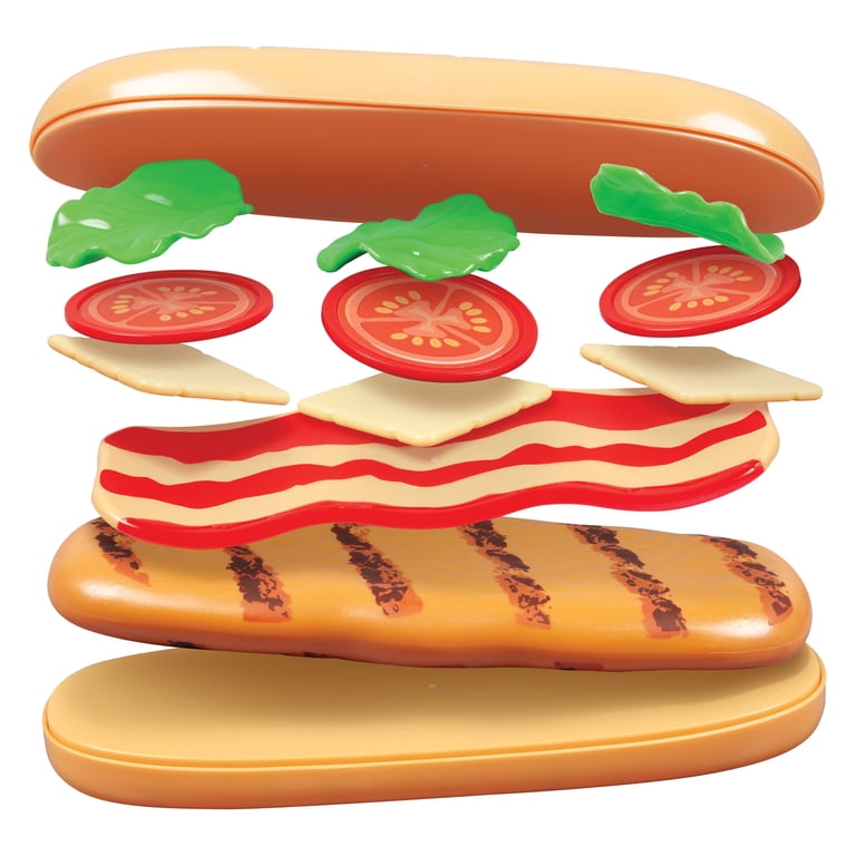 World Tech Toys Subway Sandwich Maker Playset, 53 Piece Toy Set 