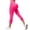 PZ120_Hot Pink, variant on Women's Soft Capri Leggings 3/4 Length Stretch Yoga Pants Slim Titted Trousers for Workout Running Casual Daily Wear Green XL