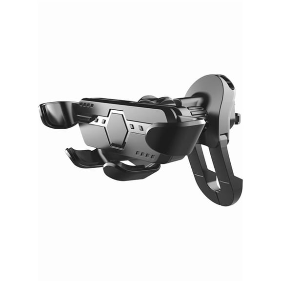 Car Phone Holder with Retractabled Base 360 Degree Rotation Noslip Grip Air Vent Mount Bracket Suitable for Smartphones