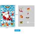 thumbnail image 4 of Pegatinas Electrostáticas Navideñas con Copos de Nieve para Puertas y Ventanas., 4 of 7