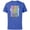 Royal Heather, variant on Disney Hercules Do You Even Lift 90s - Short Sleeve Cotton T-Shirt for Adults - Customized-Royal Heather