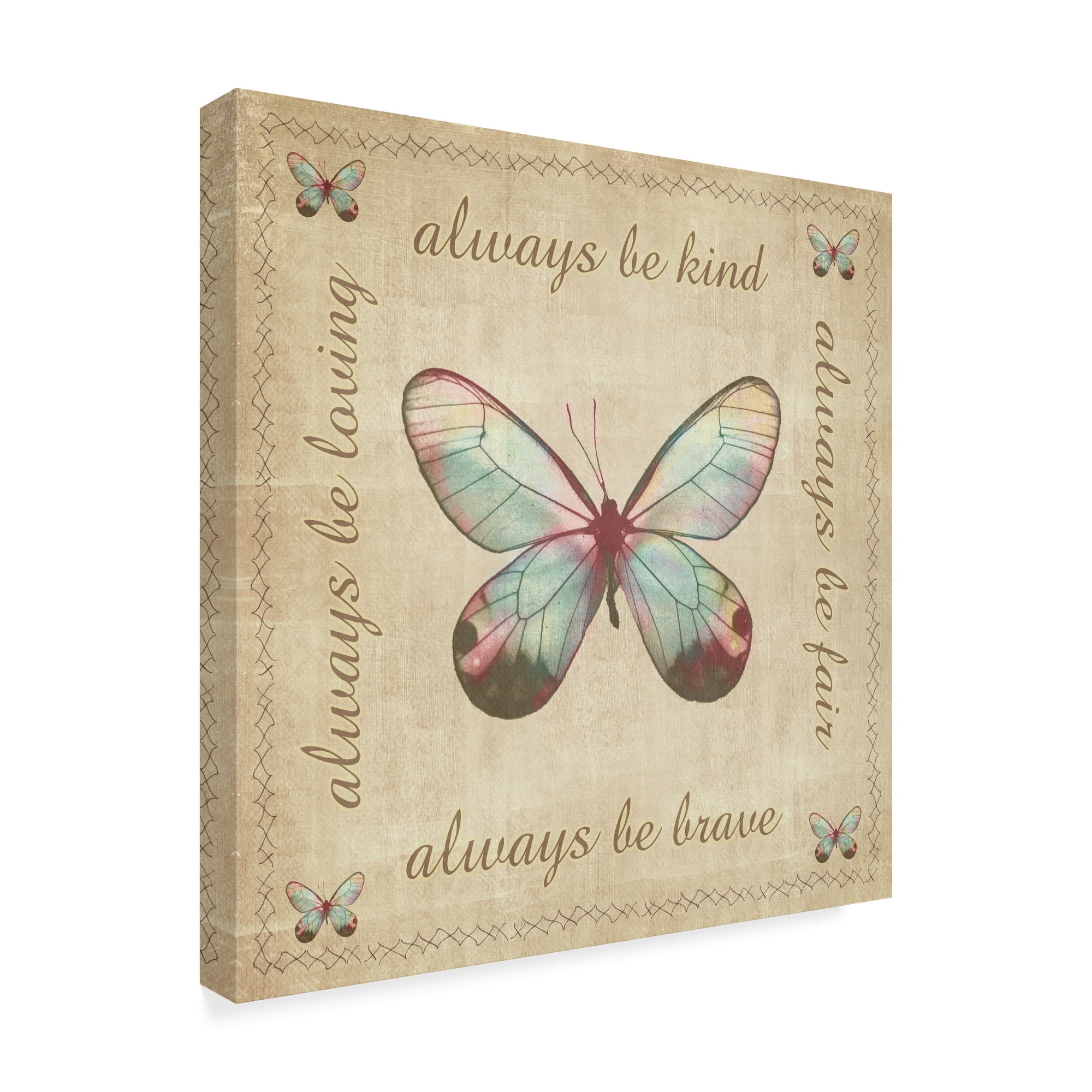 Trademark Fine Art 'Always Be' Canvas Art by ALI Chris