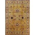 thumbnail image 1 of Ahgly Company Machine Washable Indoor Rectangle Industrial Modern Gold Area Rugs, 8' x 10', 1 of 7