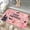Happy Halloween Poster, variant on 1pc Pink Skull with Rose Absorbent Non-Slip Bathroom Thickened Flannel Rug Decor,Soft,Quick Drying,Suitable For Indoor/outdoor Use,Bathrooms,Bedrooms,Kitchens,Terrace,Laundry Rooms,16"x24"