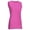 Pink, variant on Rosette Women’s Sleeveless Undershirt - Cotton – High Neck, Full shoulder design
