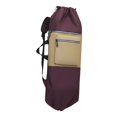 thumbnail image 4 of QSTDGVPW Skateboard Backpack Drawstring Closure Pad Storage Bag Waterproof Longboard Case Brown, 4 of 9