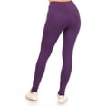 thumbnail image 3 of Women's Casual  Elastic Band Waist Active Leggings Pants S-3XL, 3 of 5