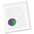 thumbnail image 2 of Poly Color Transparent File Jackets, Letter Size, Clear, 50/box | Bundle of 10 Boxes, 2 of 2