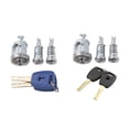 thumbnail image 3 of BrowQuartz Zinc Alloy Car Ignition Lock Set Portable Detachable Replacement Diecast Modified Upgrading Vehicle Door Locks Part Blue, 3 of 6