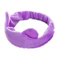 thumbnail image 2 of STAOEDU Spa Headband for Women, Facial Makeup Headband Soft Coral Fleece Cosmetic Headband for Women Girls Cat Ears Hair Band Head Wraps, 2 of 3