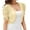 Beige, variant on Women Fashion Solid Fold Short Sleeve Loose Cardigan Beach Holiday Tops Casual Knitwear Lightweight Summer Outerwear Open Front Jacket