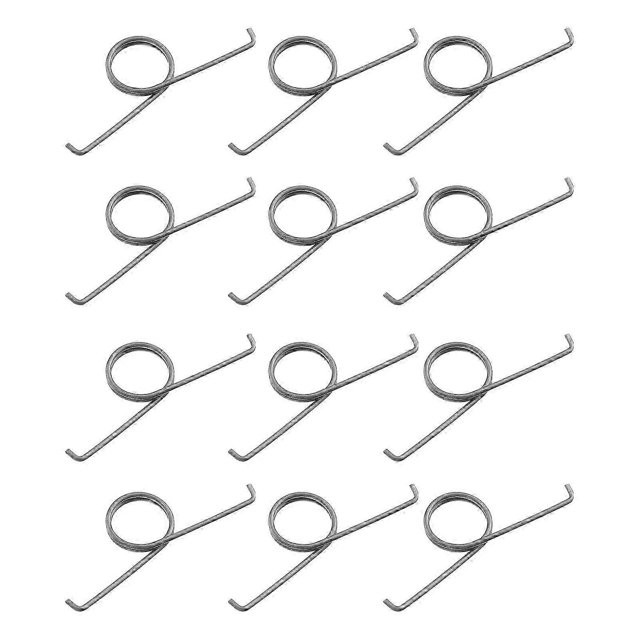Silver Iron Trigger Button Replacement Springs for Game Controllers Perfect for Gamers 50Pcs