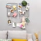 thumbnail image 5 of SONGMICS Juego de 2, Paneles de Rejilla, Pared de Muestra de Fotos, Decoración de Pared de Malla Metálica, Gancho en S, Clip, Negro MLPP01H, 5 of 6