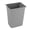 Gray, variant on Single 36 Quart Capacity White Plastic Waste Recycle Bin, Replacement Garbage Can Container for ROKRECYCLE3 Kitchen Cabinet Pull Out Organizer Trash and Recycling Center, ROKRECYCLEBIN
