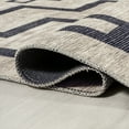 thumbnail image 4 of JONATHAN Y WASHABLE 3 x 5 Area Rug, Ashkii Minimalist Medallion - Ivory/Dark Gray, WSH115A-3, 4 of 8