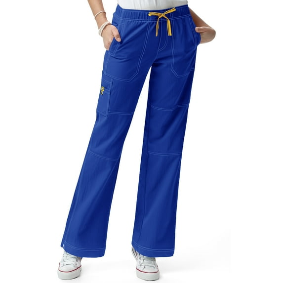 4-Stretch by WonderWink Women's 5214 Sporty Cargo Scrub Pant-FREE SHIPPING