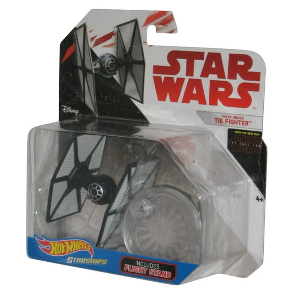 Star Wars First Order Tie Fighter (2016) Mattel Starships Toy Vehicle - (Creased Card)