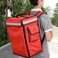 thumbnail image 1 of Mochila aislante Macarena bolsa térmica fría y caliente para alimentos Calentador rojo Caja de entrega térmica, 1 of 8