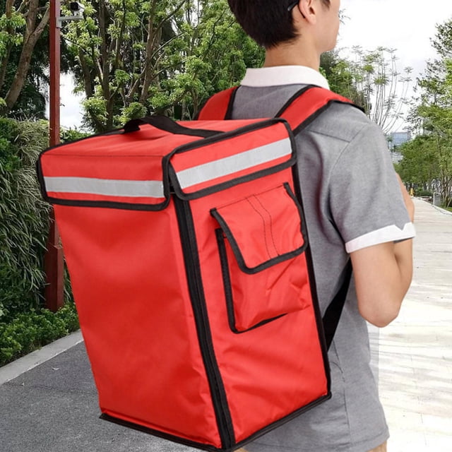Mochila aislante Macarena bolsa térmica fría y caliente para alimentos Calentador rojo Caja de entrega térmica
