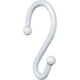 thumbnail image 2 of Stainless Steel S Shaped Hooks Rust Proof Set Of 12 Hanger Rings For Bathroom, 2 of 5