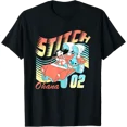 thumbnail image 1 of Disney Lilo And Stitch Ohana Ride T-Shirt Graphique Rétro Toutes Tailles P-5TG, 1 of 4