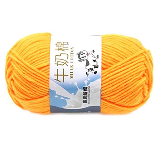 Fil de Coton Lait Multicolore Chaud Bricolage Fil de Chandail Bricolage Fil de Chandail pour Bébé Tricot Enfants Tricoté à la Main Tricoter Couverture Fil de Crochet