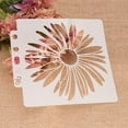 thumbnail image 3 of Flower Stencils Template Painting Scrapbooking Embossing Stamping, 3 of 5