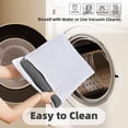 thumbnail image 4 of DEA Bathroom Rugs Non Slip Washable, Super Absorbent Thin Bath Mat Quick Dry Low Pile Bathroom Rug, Dark Grey 20"x48", 4 of 16