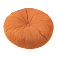 thumbnail image 3 of Almohada de almohada Meditación de muebles de muebles de refuerzo almohadilla de almohada redonda de almohada de almohada para la almohadilla para la Naranja, 3 of 8