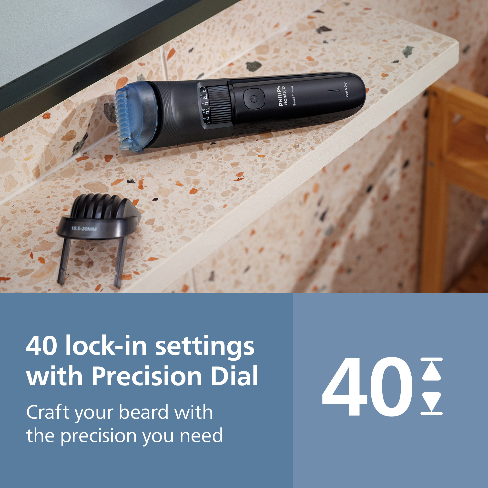 Philips Norelco Beard Trimmer 3000 Series Waterproof photo 5