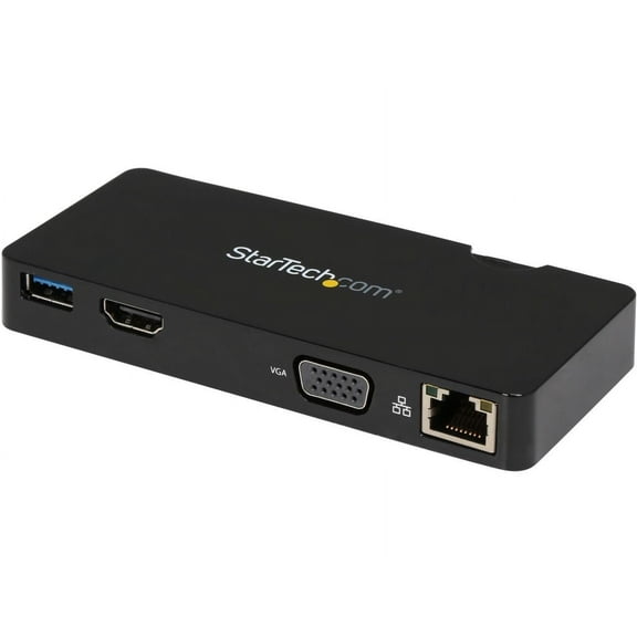 StarTech USB3SMDOCKHV Travel Docking Station for Laptops HDMI or VGA USB 3.0