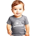 thumbnail image 3 of Big Brother Retro Baseball New Sibling Announcement T-Shirts and Raglans Granite Heather Shirt Youth Medium, 3 of 5