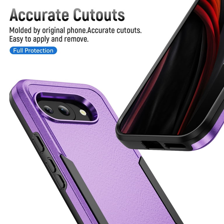 for Google Pixel 9A Case: Dual Layer Protective Heavy Duty Cell