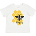 thumbnail image 3 of Inktastic Honeycomb Bee Happy Boys or Girls Toddler T-Shirt, 3 of 5