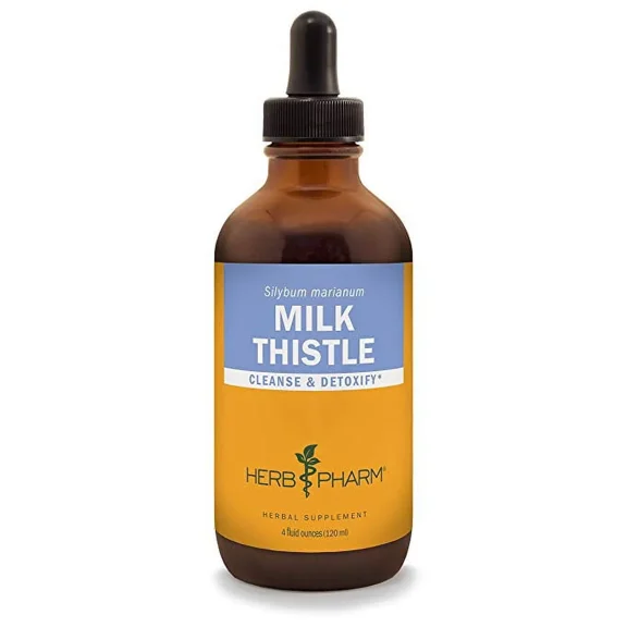 Herb Pharm - Milk Thistle, Cleanse and Detoxify, 4 oz