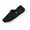 Black, variant on HomeDM Women's Walking Shoes Closed Toe Slip-On Comfort Summer Breathable Mesh Flat Sneakers, Black Size 5.5