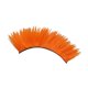 thumbnail image 3 of Peluca con forma de casco, accesorio práctico, ligero y unisex para fiestas. Pieza de cabello estilo única para cosplay y salidas informales. Naranja, 3 of 8