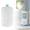 White, variant on Freezer Ice Packs Lightweight Reusable Blocks for Quick Cooling for Home Office Outdoor Use Cold Retention for Food Preservation,White