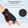 thumbnail image 4 of Guantes deportivos para niñas, protectores de muñeca, guantes de ciclismo antideslizantes con barra de medio dedo, guantes de medio dedo para fitness al aire libre para hombres, 4 of 5