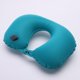thumbnail image 1 of Bleu Paon Oreiller De Voyage Gonflable Pour Avion, Oreiller De Voyage Gonflable, Oreiller De Voyage Portable Pour Avion, Oreiller Pour Avion Rglable,, 1 of 5
