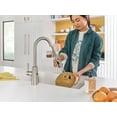 thumbnail image 5 of Moen Riley Touchless Single-Handle Pull-Down Sprayer Kitchen Faucet in Spot Resist Stainless, 5 of 12