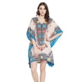 thumbnail image 2 of Women Plus Size Short Tunic Dress for Women Casual Polyester Short Caftan Dress Ladies Kimono Beach Cover-Ups Kaftan Online By Oussum, 2 of 7